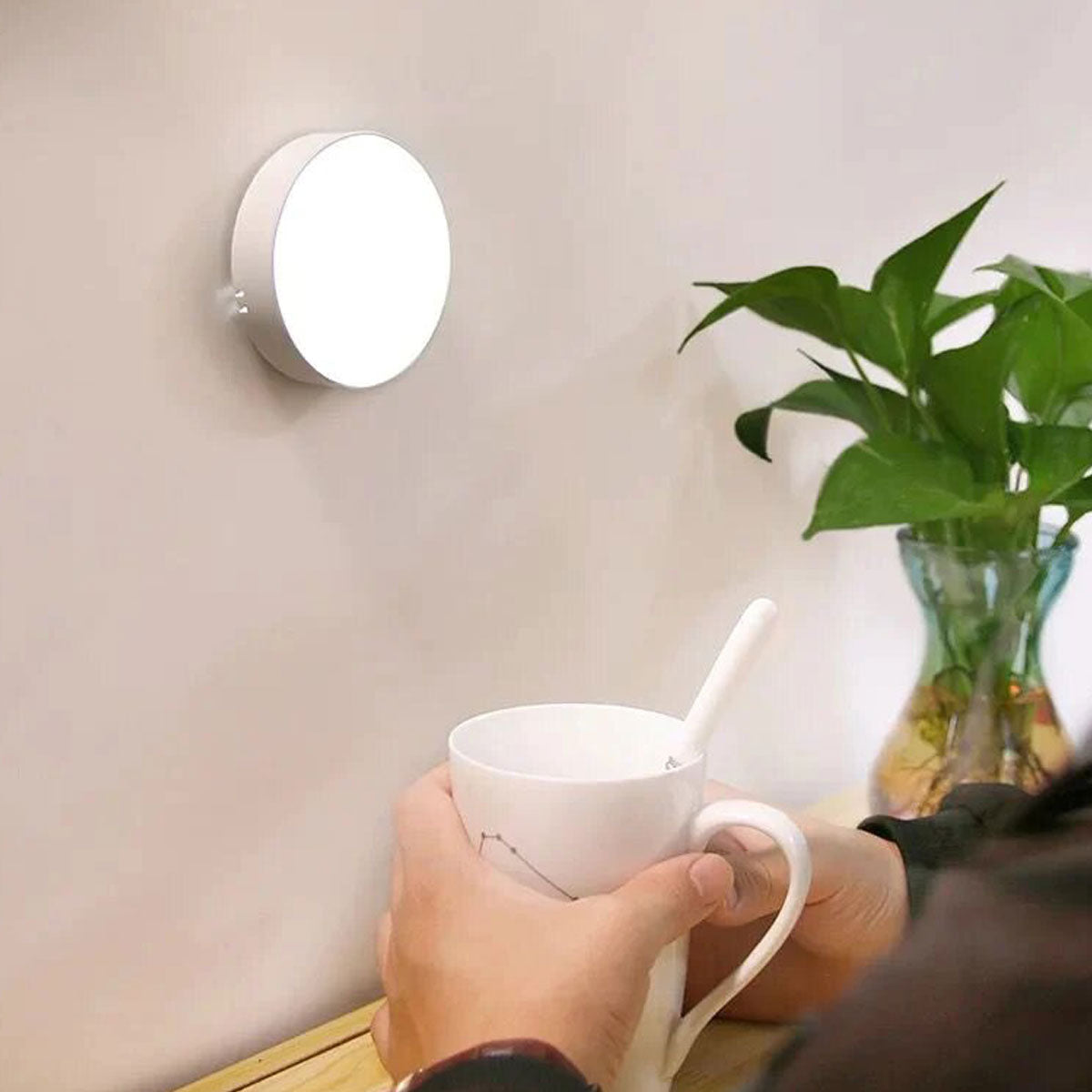 Luz Circular LED con Sensor de Movimiento