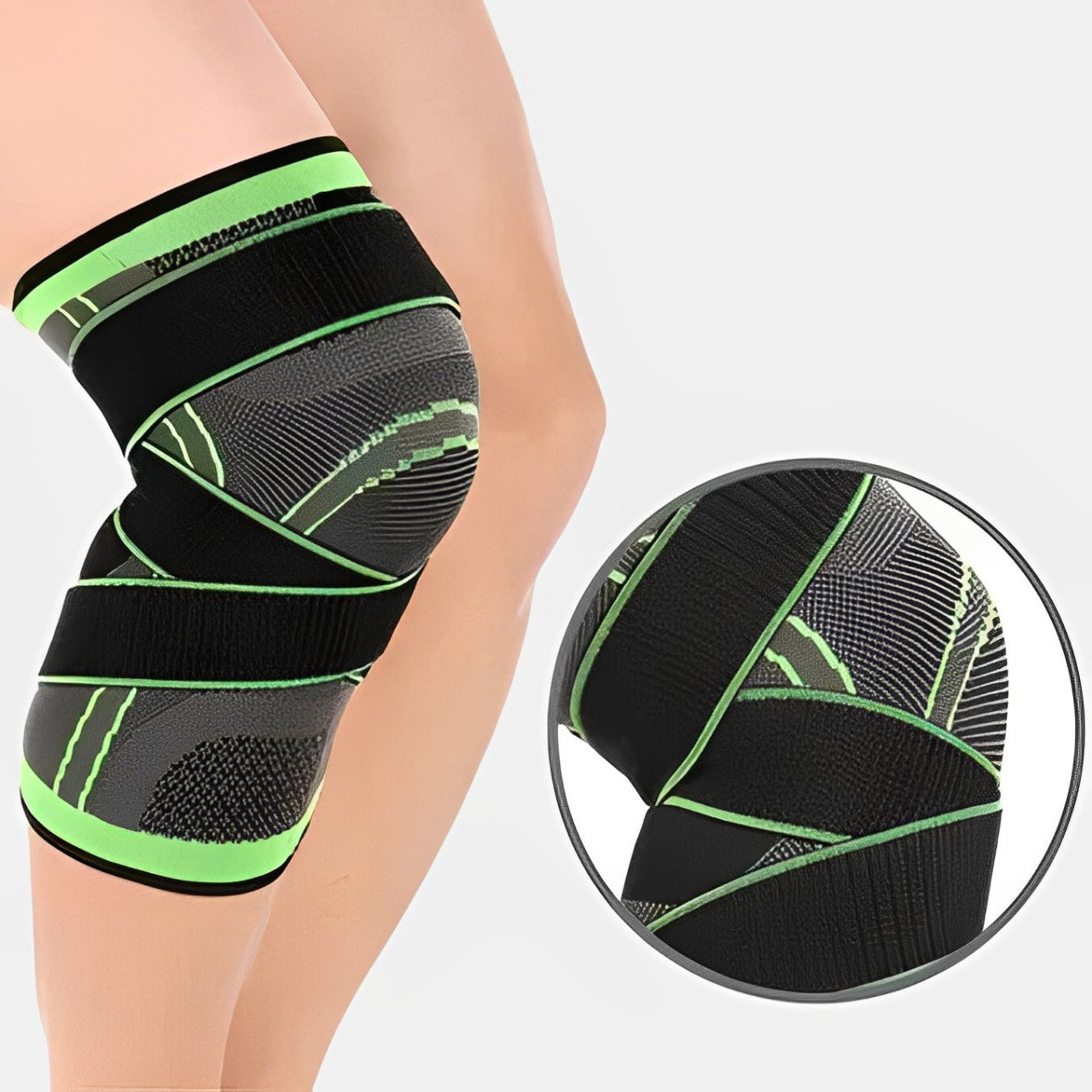 Rodillera de Compresión de Nailon y Spandex | Prevención de Lesiones Deportivas