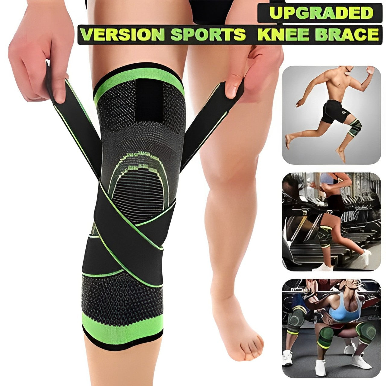 Rodillera de Compresión de Nailon y Spandex | Prevención de Lesiones Deportivas