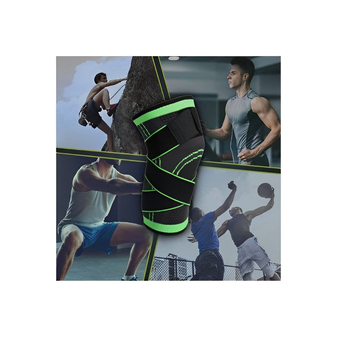 Rodillera de Compresión de Nailon y Spandex | Prevención de Lesiones Deportivas