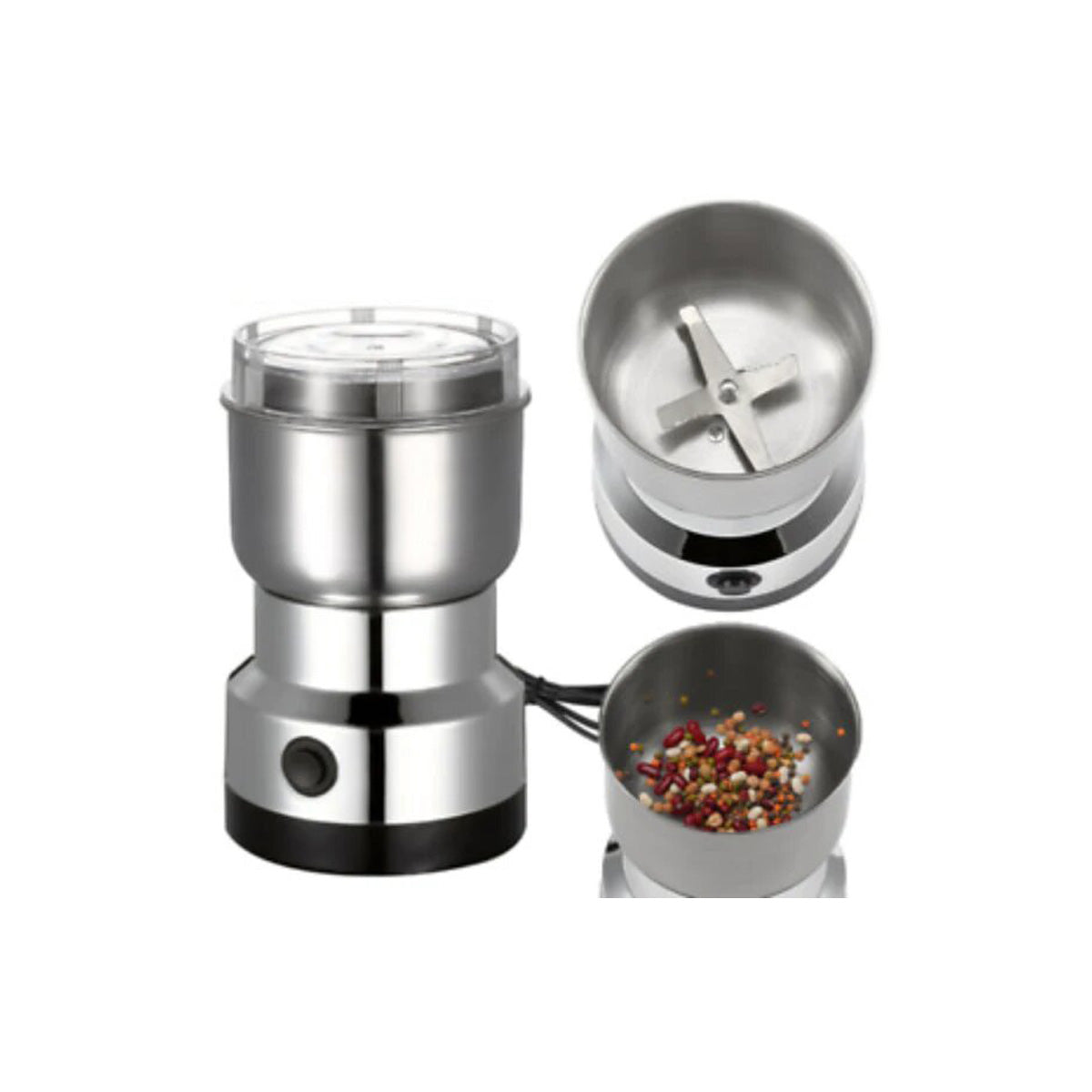 Molinillo Eléctrico de Café con 4 Aspas | Fácil de Usar y Limpiar