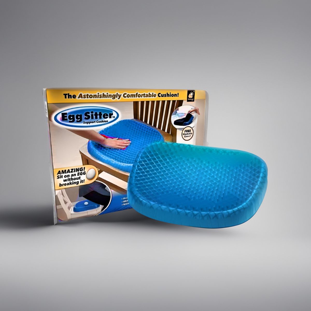 Asiento Ortopédico para Oficina y Auto | Diseño Ergonómico