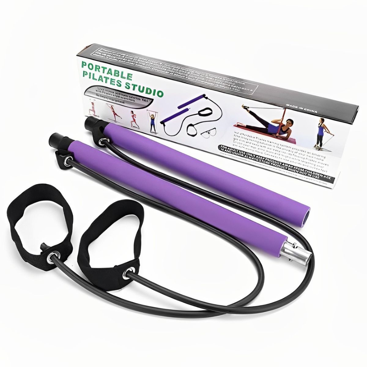 Kit de Barra de Pilates Portátil | Entrenamiento en Cualquier Lugar