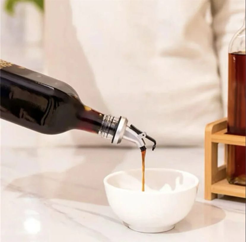 Aceitero de Vidrio 500ml | Ideal para Aceite de Oliva, Vinagre y Más 🌿