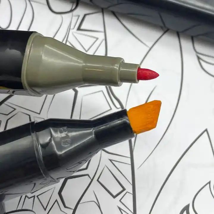 Set de Plumones Profesionales Touch | 120 Colores con Estuche Incluido 🖌️👜