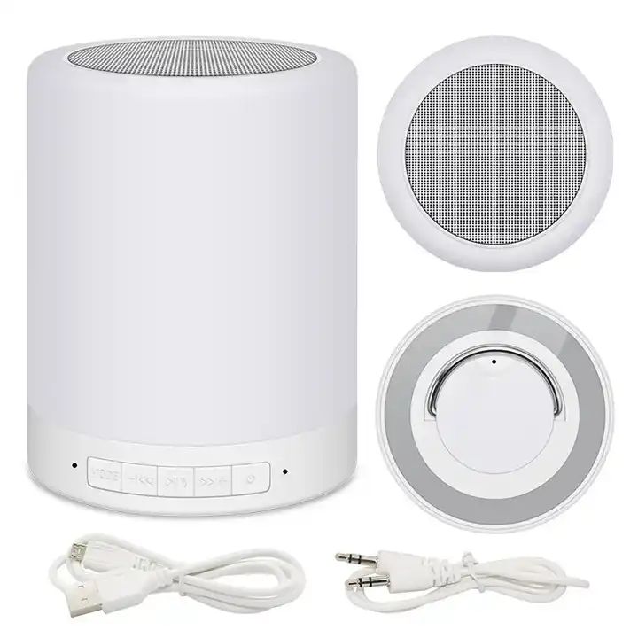 Lámpara Bluetooth con Parlante Integrado 🎶💡 | Luz LED y Música en Uno