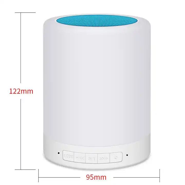 Lámpara Bluetooth con Parlante Integrado 🎶💡 | Luz LED y Música en Uno