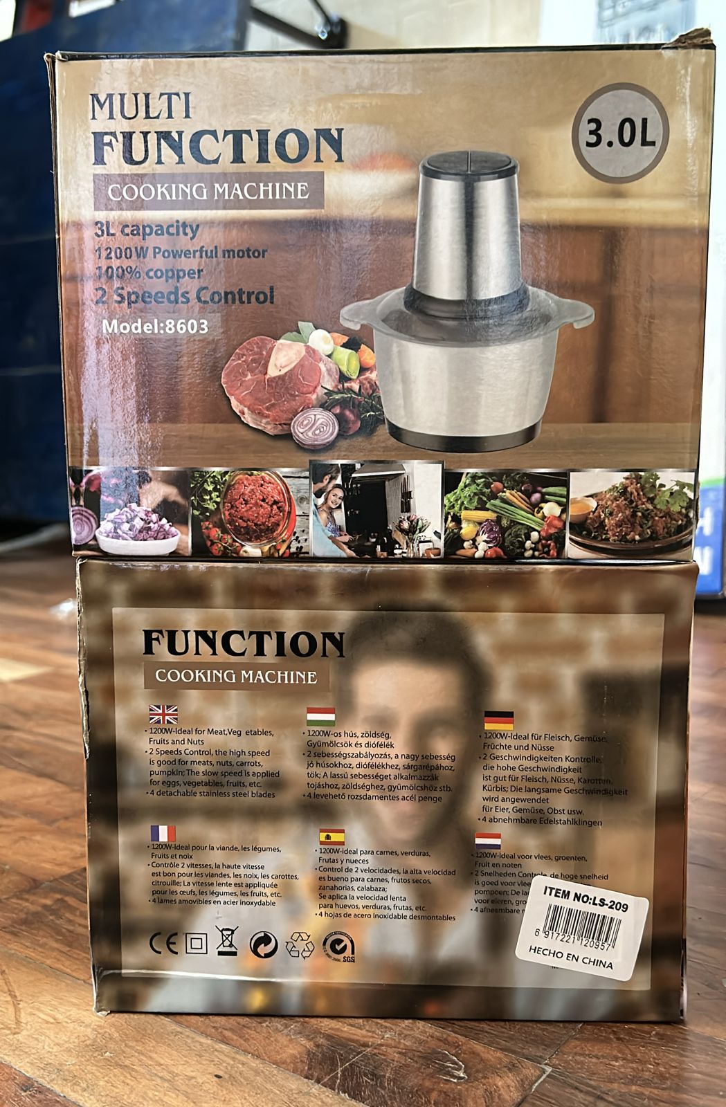 Picador de Verduras Eléctrico | Alta Potencia y Capacidad Profesional 🥦💪