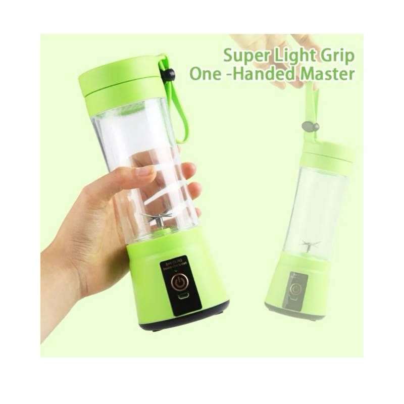 Licuadora Portátil Recargable | 6 Aspas y 380ml de Capacidad