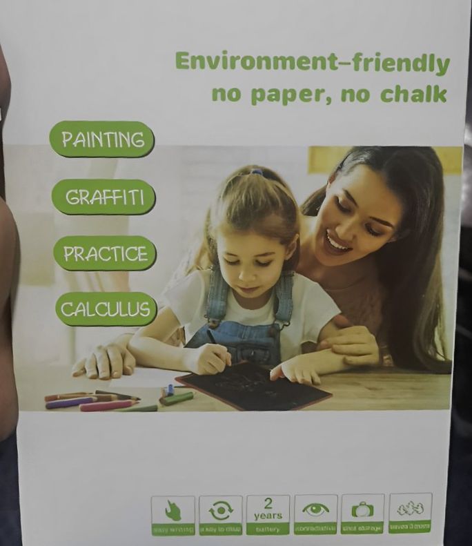 Tablet de Escritura LCD 12” – ¡Dibuja, Escribe y Crea sin Límites!