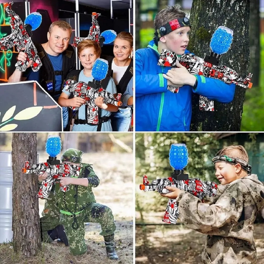 Pistola Hidrogel AKM 47 Juguete Disparador de Hidrogel