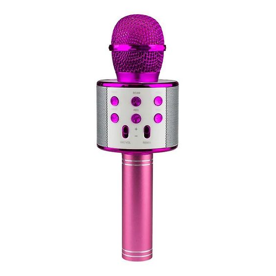 Micrófono Karaoke Inalámbrico | Bluetooth, USB y Luces LED