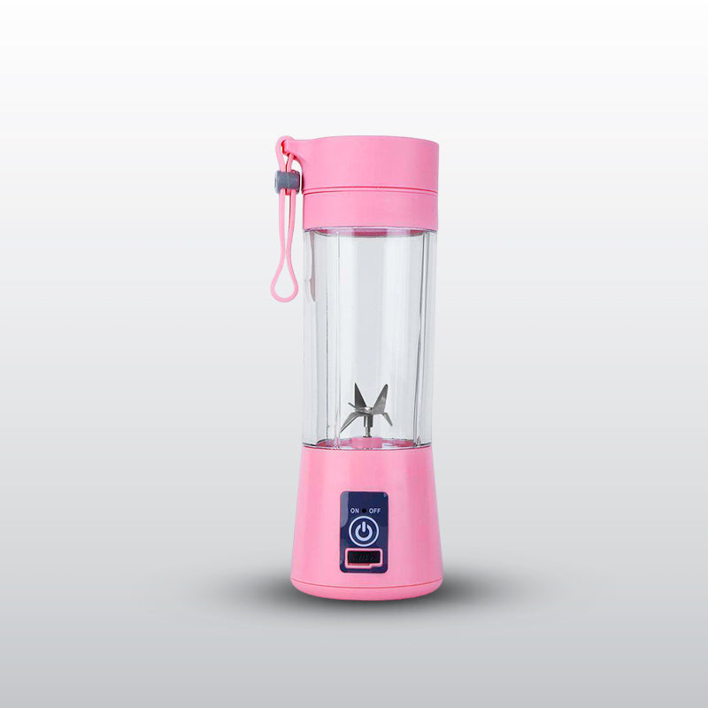 Licuadora Portátil Recargable | 6 Aspas y 380ml de Capacidad