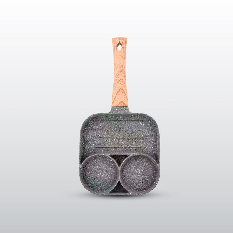 Sartén con 3 Divisiones | Cocina Fácil y Rápida