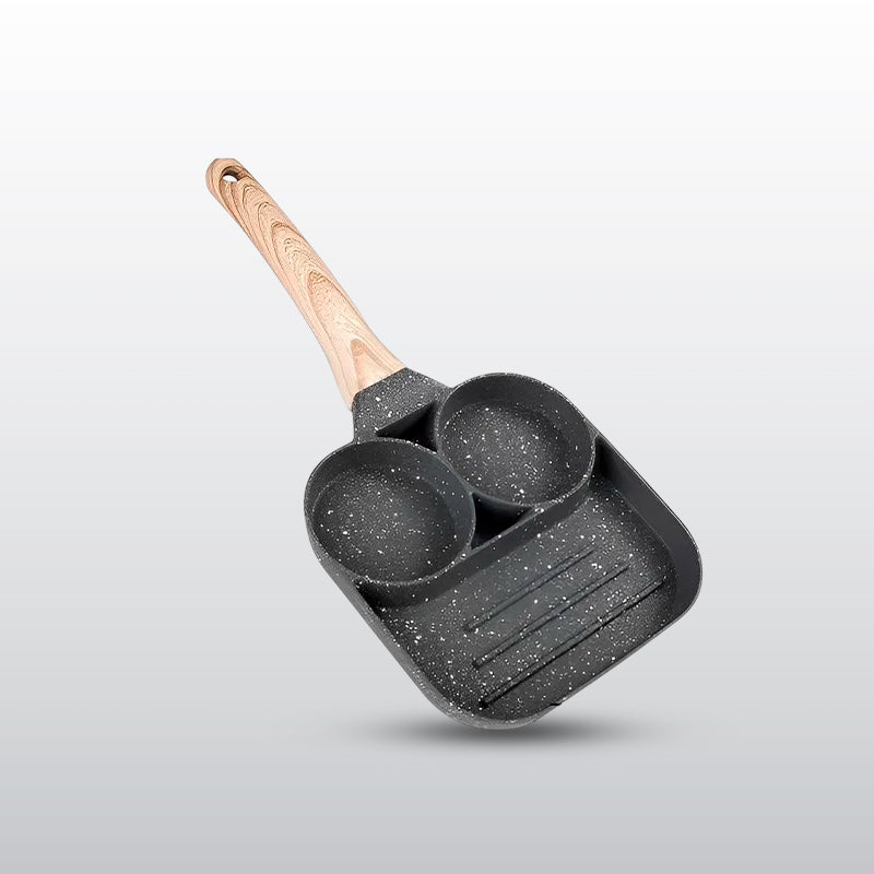 Sartén con 3 Divisiones | Cocina Fácil y Rápida